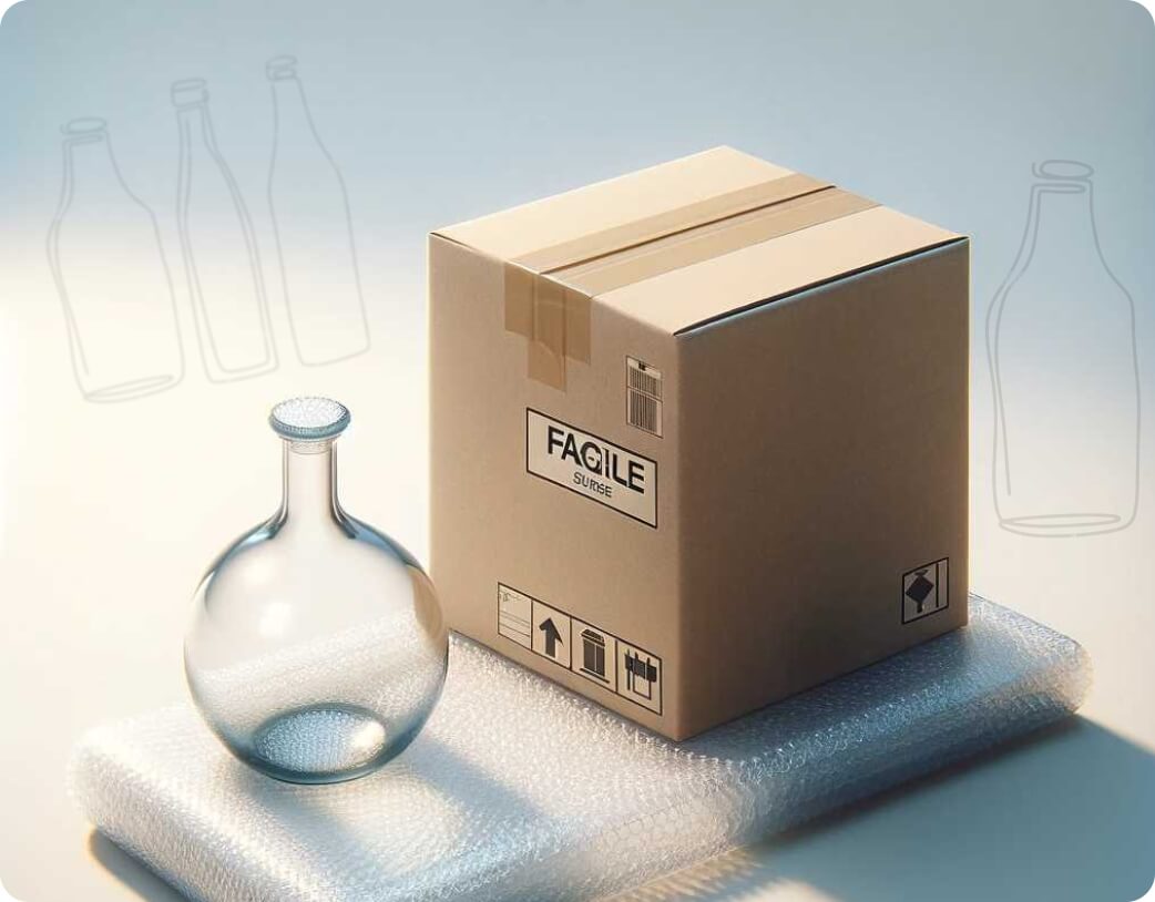 How to Send Fragile Glass Items via Courier