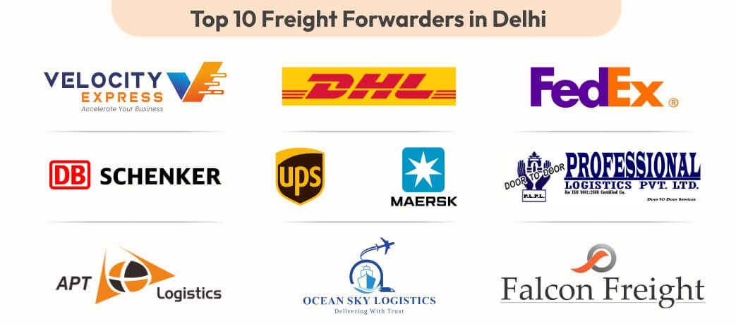 Top 10 Freight Forwarders in Delhi